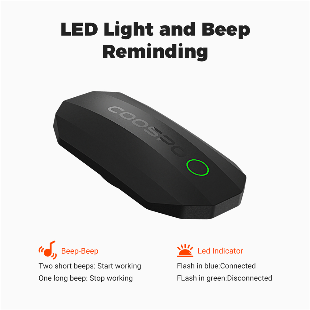 COOSPO H808S Heart Rate Sensor - Body Jewelry Harness review and price